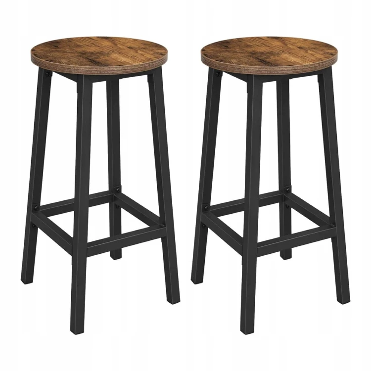 Stołek wysoki, taboret kuchenny, barowy hoker, ZESTAW 2 SZT! 65cm.