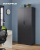 Nowoczesna szafa biurowa loft SONGMICS. Minimalistyczny, czarny design sprawia, że mebel idealnie wpisuje się w stylistykę industrialną, łącząc walory użytkowe z profesjonalną estetyką biura.