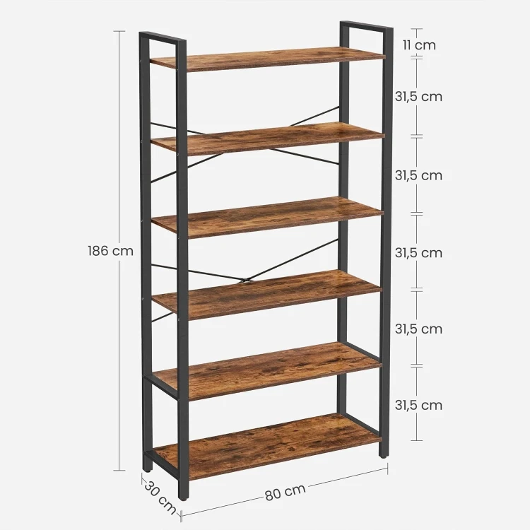 Wymiary produktu: 186 x 30 x 80 cm.