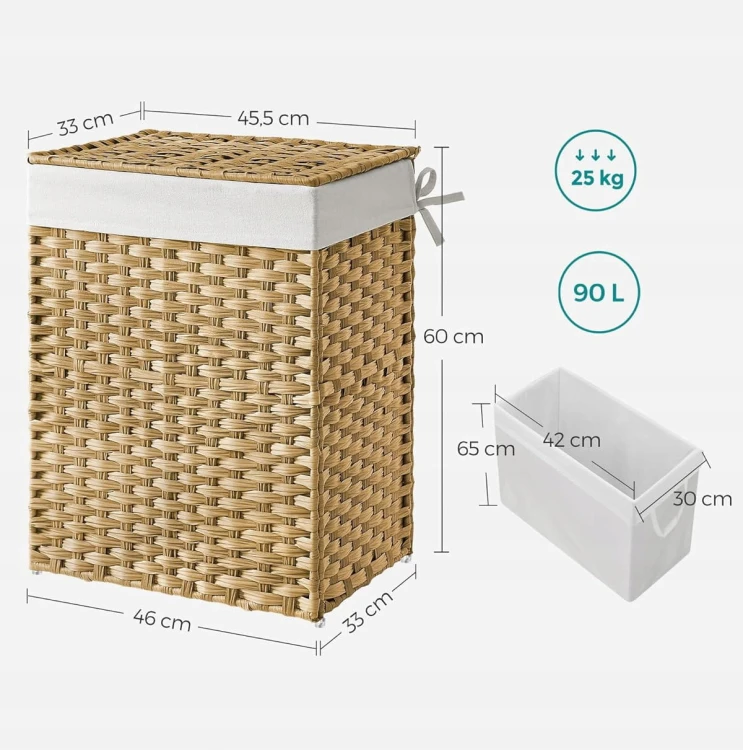 Wymiary produktu: 46 x 33 x 60 cm.