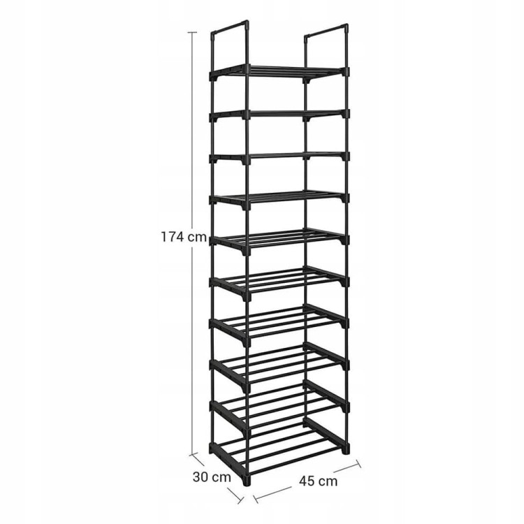 Wymiary produktu: 174 x 30 x 45 cm.