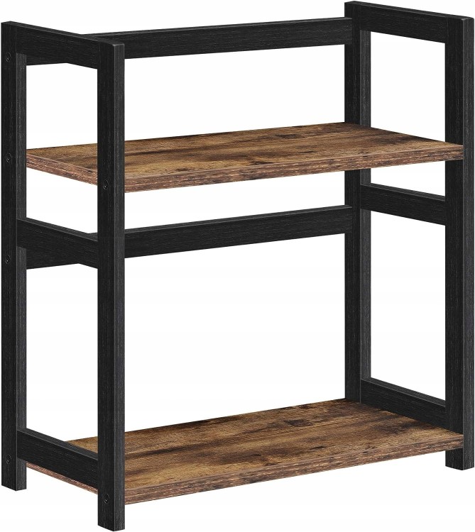 Regał STOJAK półka do kuchni 2 POZIOMY na przyprawy 42x18x43 blat organizer.