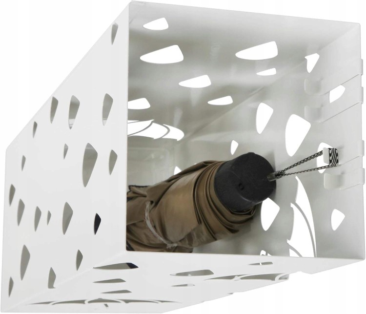 Widok z góry na stojak na parasole