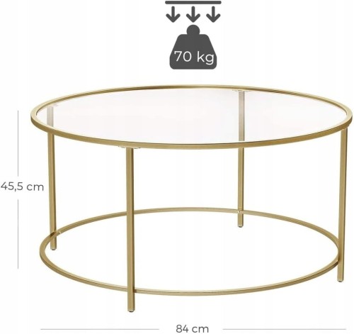 Wymiary produktu: 84 x 84 x 45,5cm.