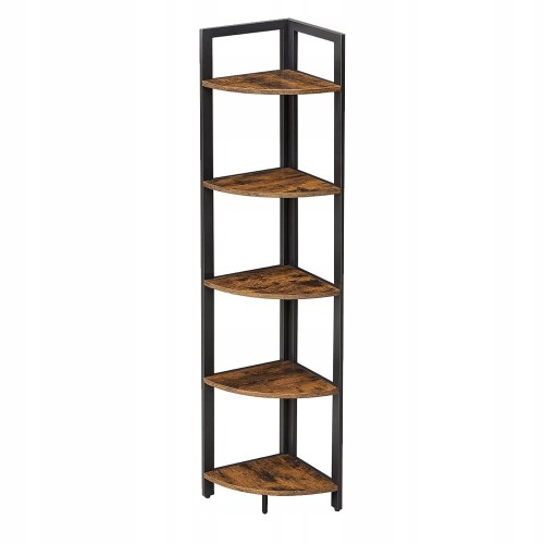 Regał industrialny NAROŻNY półka 30 x 150 x 30 vintage LOFT 5 poziomów.