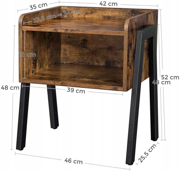 Wymiary produktu: 46 x 52 x 35 cm.