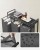 Zbliżenie na torbę zapinaną na rzep i wodoodporny materiał.