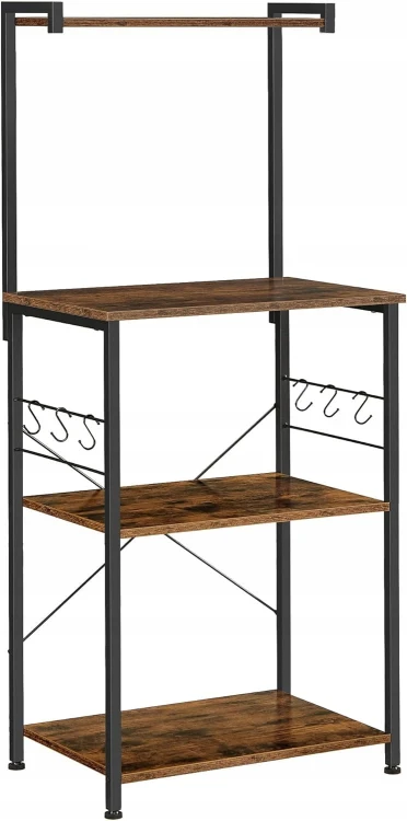 Szafka kuchenna półka WYSPA 40x60x134 cm organizer LOFT vintage +HACZYKI.