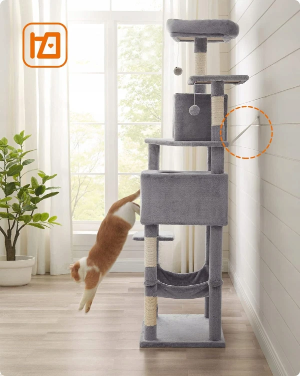 Zabezpieczenie stabilizujące do ściany.