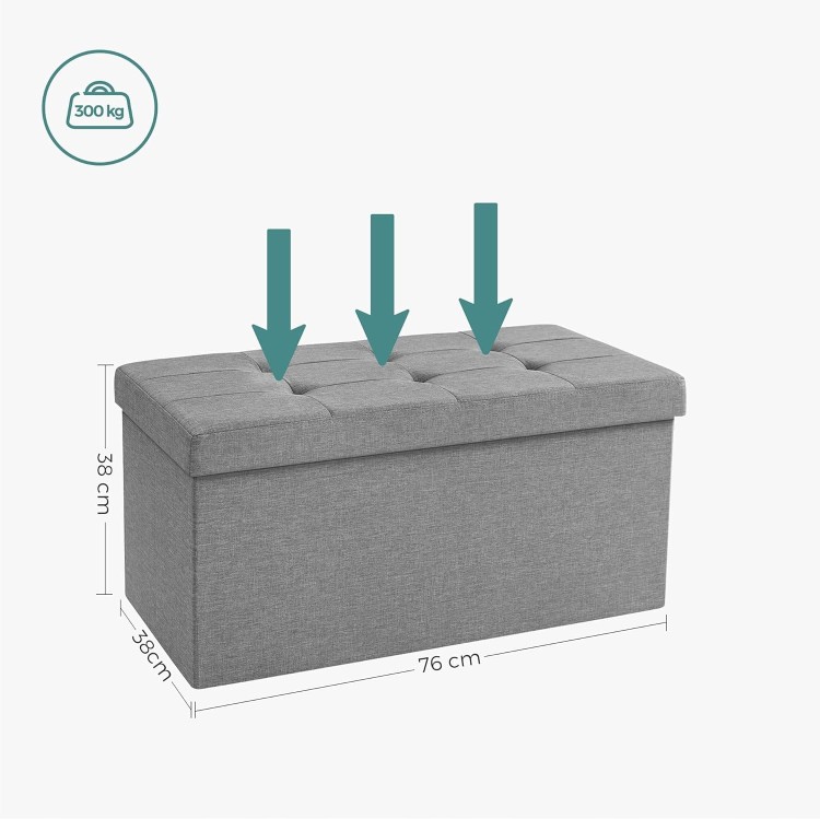 Wymiary produktu: 76 x 38 x 38 cm. Maksymalne obciążenie: 300 kg.
