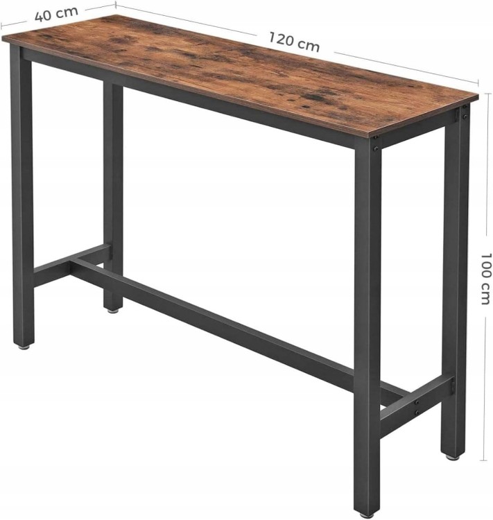 Wymiary produktu: wysokość: 100 cm, szerokość: 120 cm, głębokość: 40 cm.