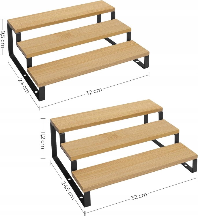 Wymiary produktu: wysokość: 11,2 cm, szerokość: 32 cm, głębokość: 24,5 cm.