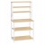 REGAŁ SZAFKA STYL SKANDYNAWSKI LOFT ORGANIZER DĄB NATURALNY - BIAŁY 167 cm.