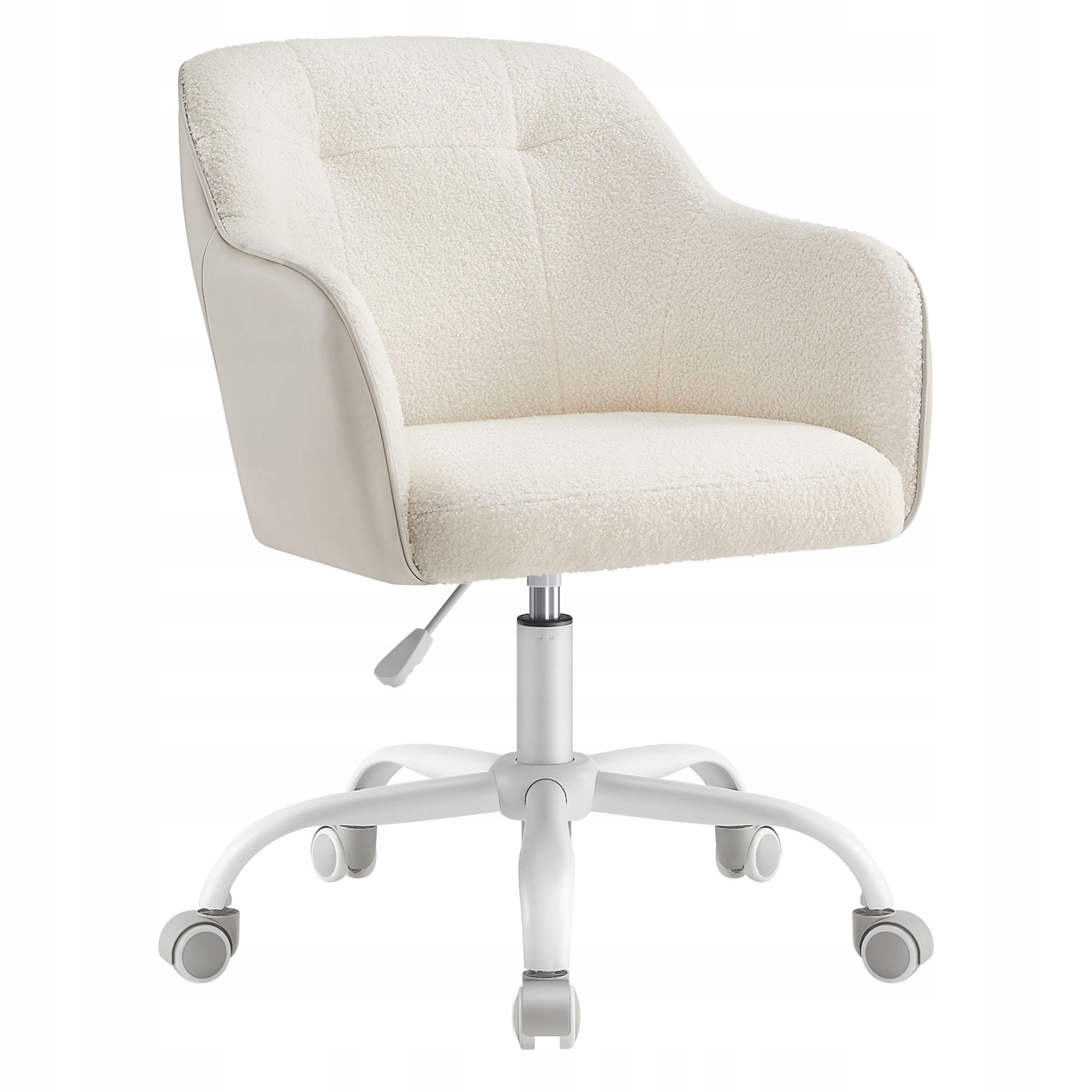 KRZESŁO BIUROWE OBROTOWE SHERPA REGULOWANE ERGONOMICZNE HOME OFFICE BEŻ