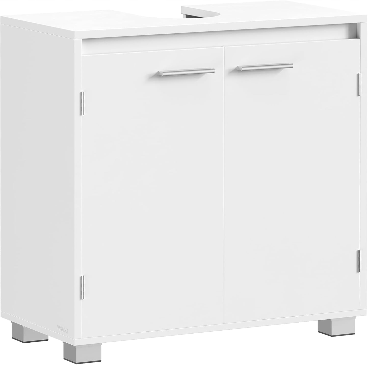 Szafka pod UMYWALKĘ 30 × 60 × 60 cm z REGULOWANĄ PÓŁKĄ i PRZEGRODAMI BIAŁA