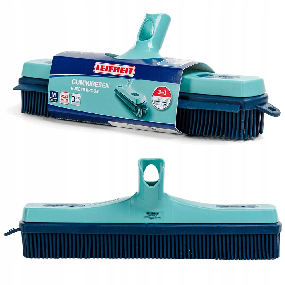 Miotła LEIFHEIT Supra 56671 Gumowa szczotka do zamiatania KOŃCÓWKA 33 cm