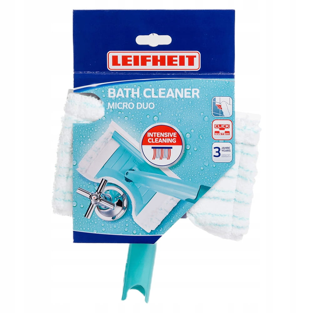 Myjka łazienkowa LEIFHEIT 41701 Bath Cleaner Micro Duo Nakładka Końcówka
