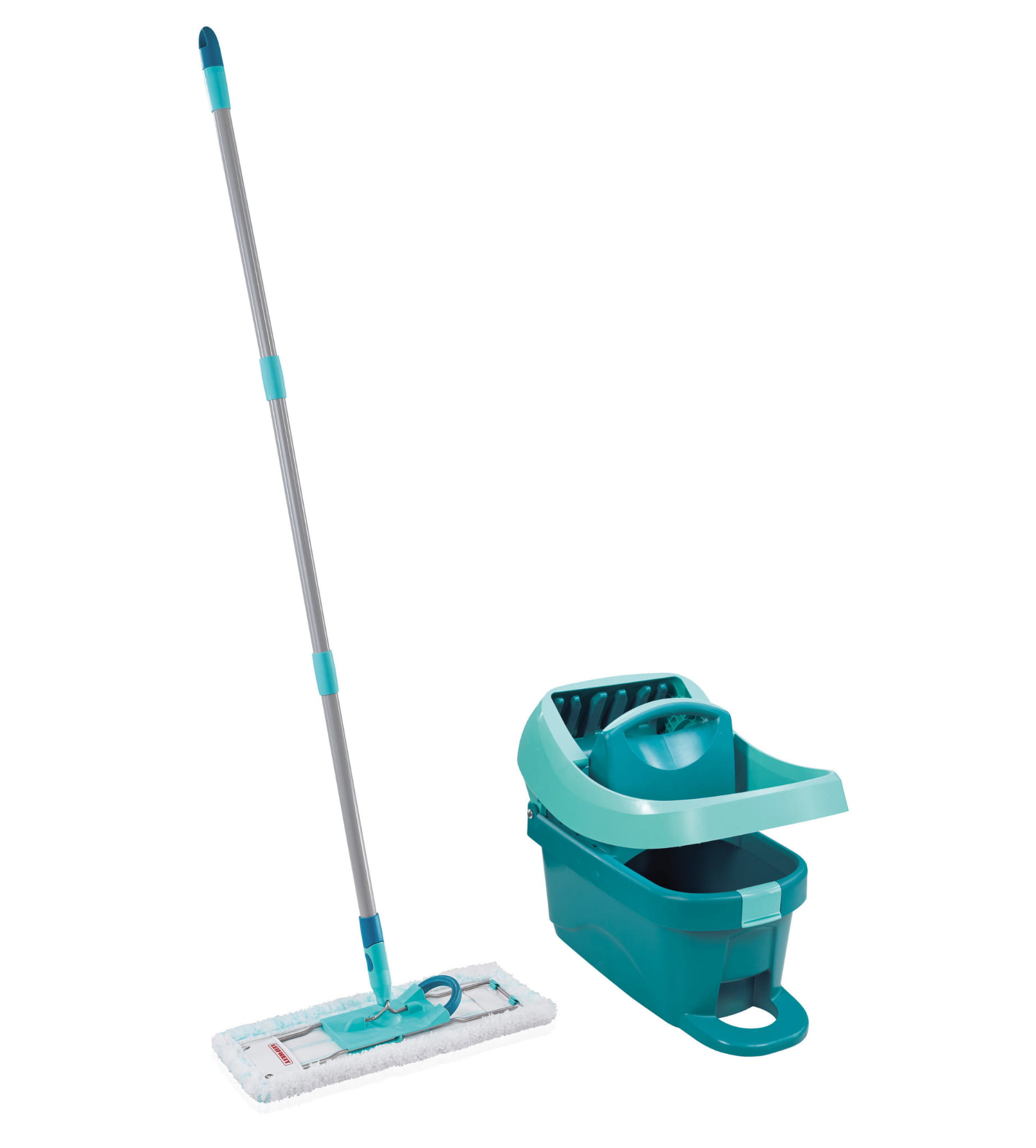 Mop płaski LEIFHEIT Press Profi XL 55096 42 cm +WIADRO Z KÓŁKAMI CLICK