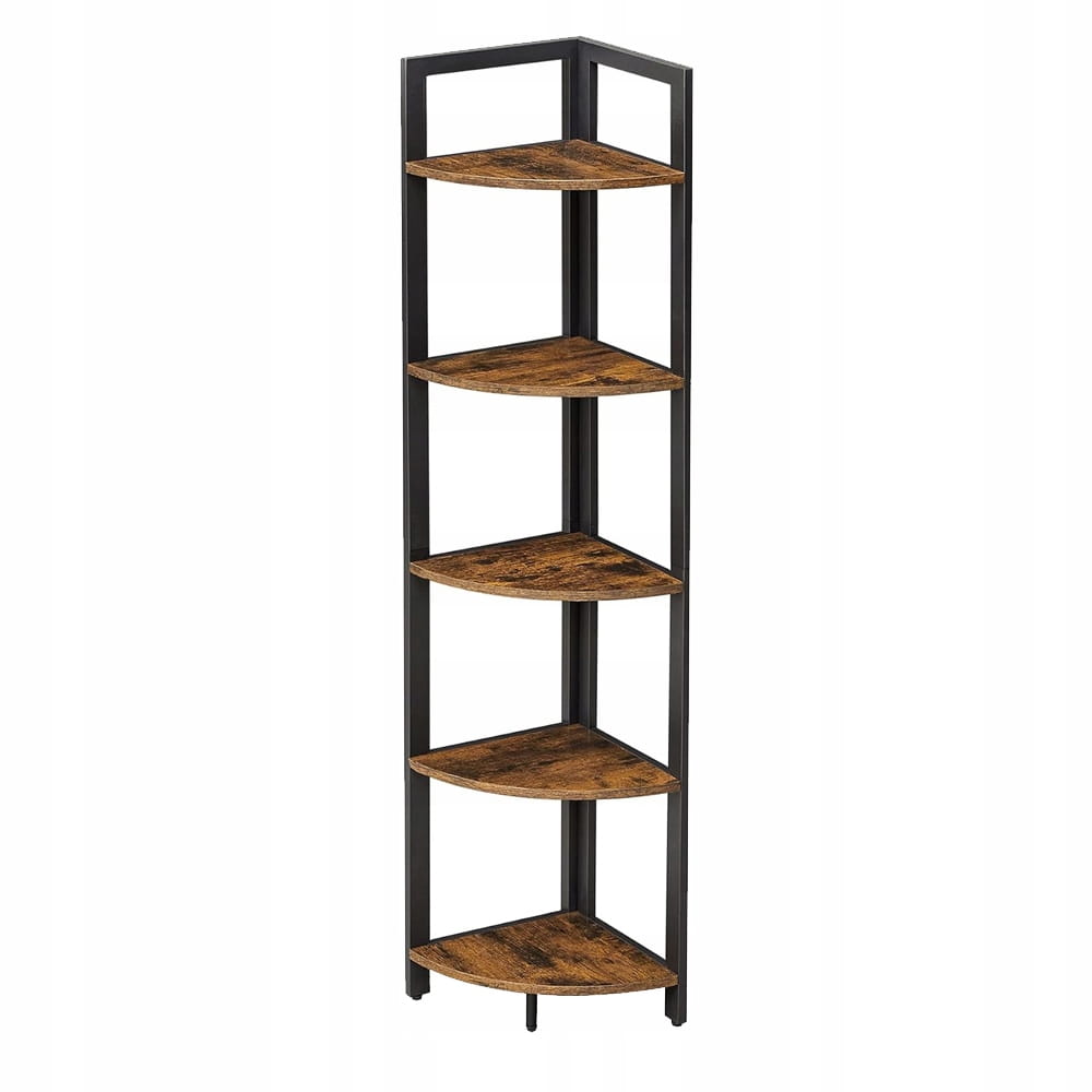 Regał industrialny NAROŻNY półka 30 x 150 x 30 vintage LOFT 5 poziomów